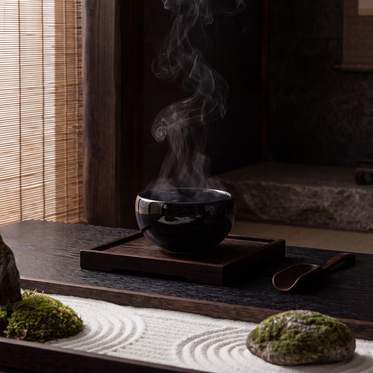 Jianzhan Wood-Leaf Meditation Bowl